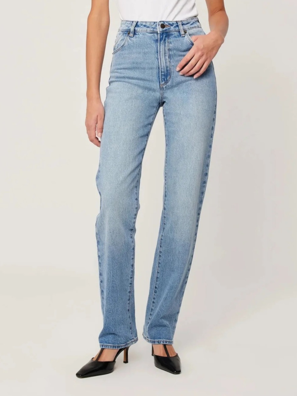 Rolla's Original High Rise Straight Denim Jeans : 25